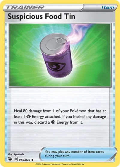 Suspicious Food Tin 