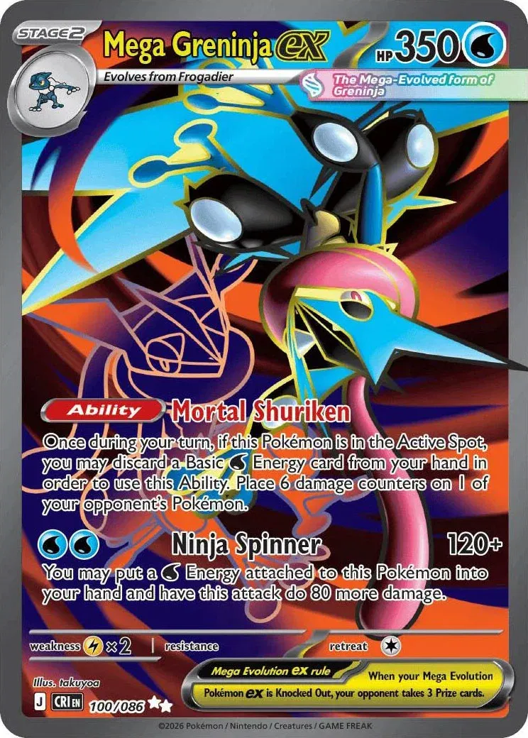 Mega Greninja ex 