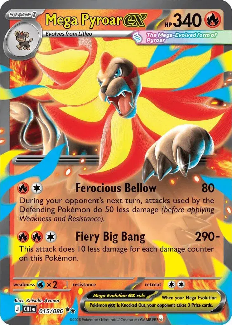 Mega Pyroar ex 