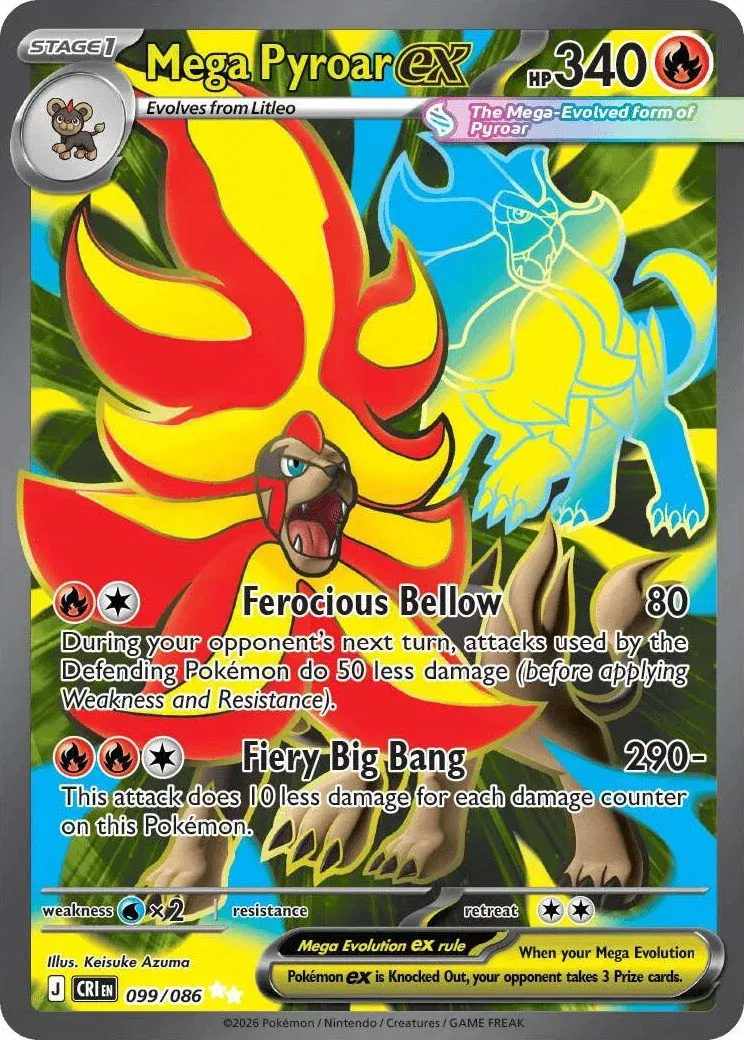 Mega Pyroar ex 