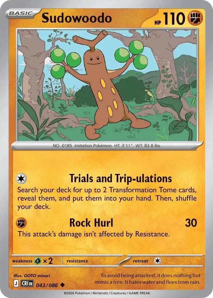 Sudowoodo 