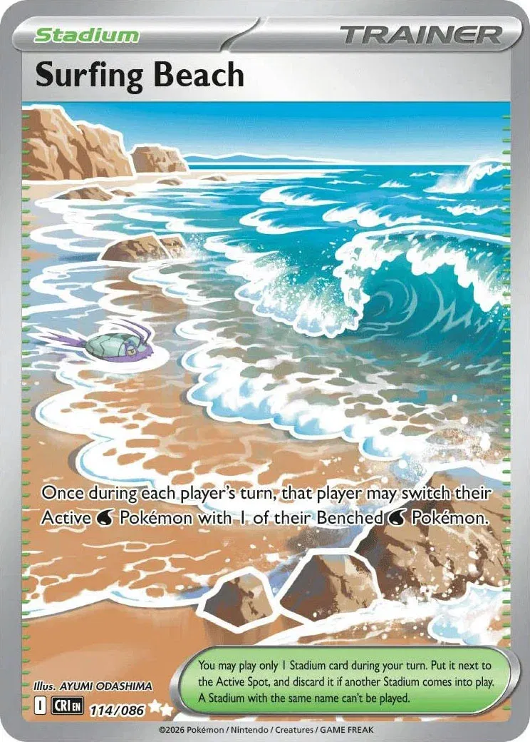 Surfing Beach 