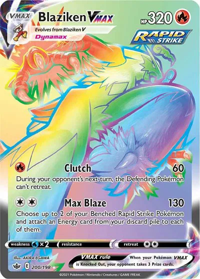 Blaziken VMAX (Secret) 