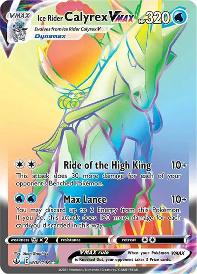 Ice Rider Calyrex VMAX (Secret) 