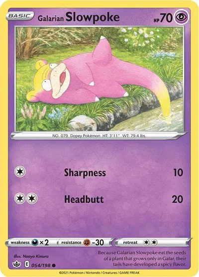 Galarian Slowpoke 
