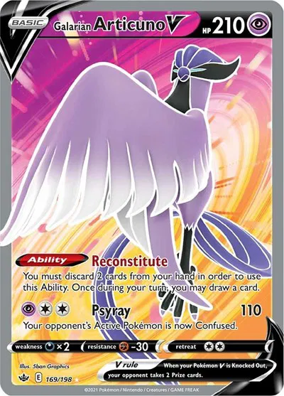 Galarian Articuno V (Full Art) 