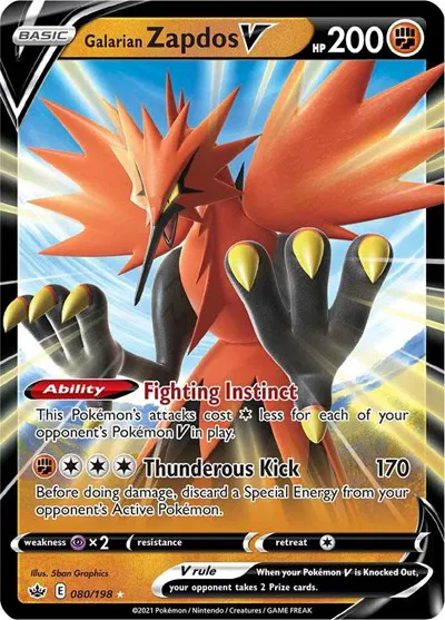Galarian Zapdos V 