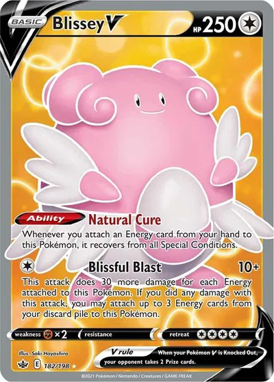 Blissey V (Full Art) 