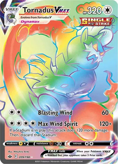 Tornadus VMAX (Secret) 