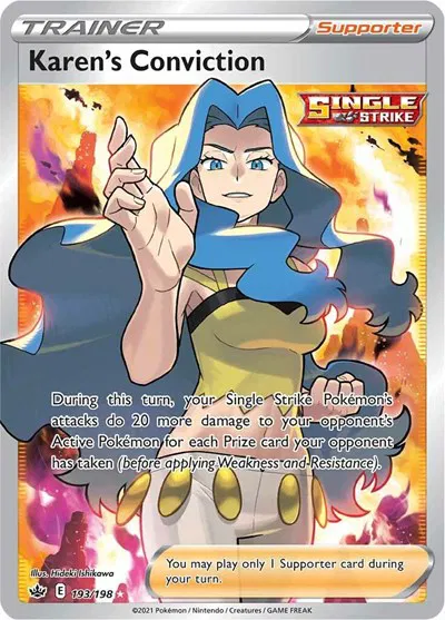 Karen's Conviction (Full Art) 