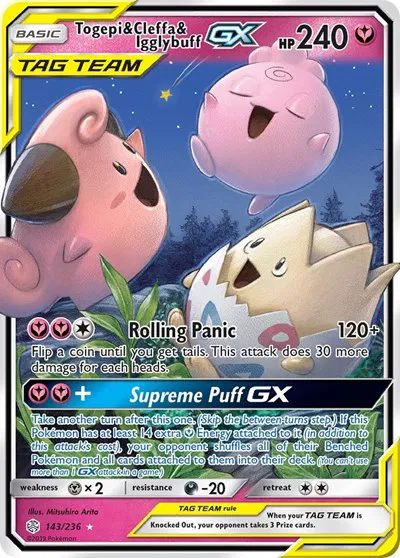 Togepi & Cleffa & Igglybuff GX 