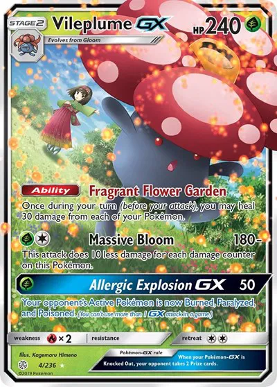 Vileplume GX 