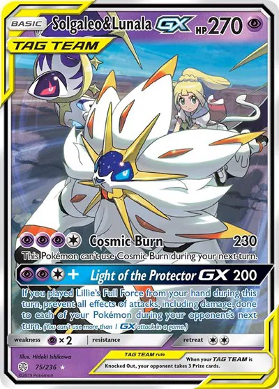 Solgaleo & Lunala GX 