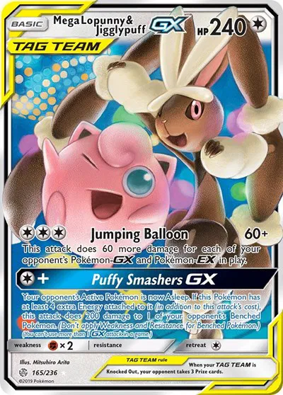 Mega Lopunny & Jigglypuff GX 