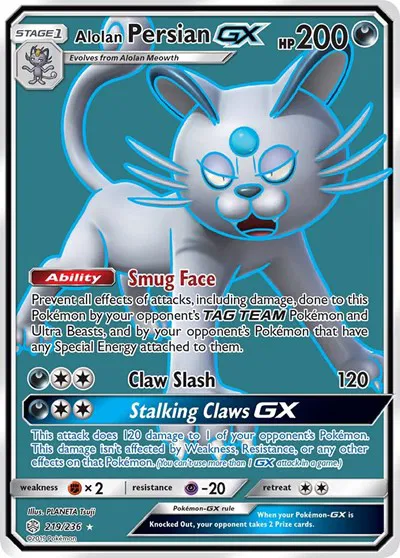 Alolan Persian GX (Full Art) 