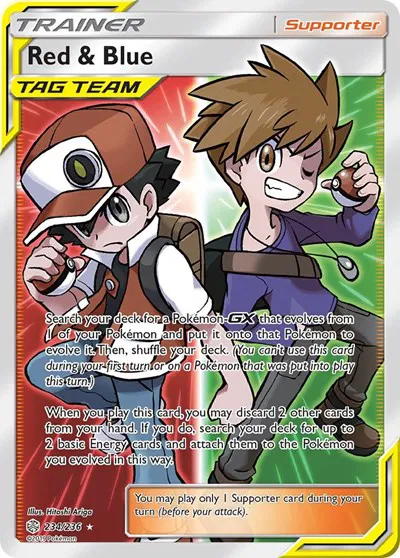 Red & Blue (Full Art) 