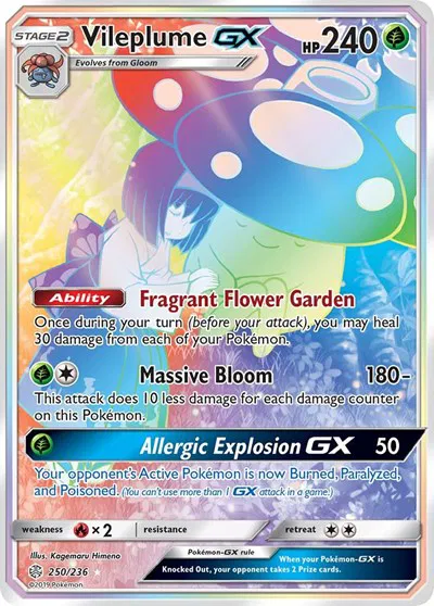 Vileplume GX (Secret) 