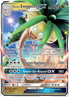 Alolan Exeggutor GX 