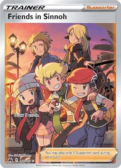 Friends in Sinnoh (Full Art) 