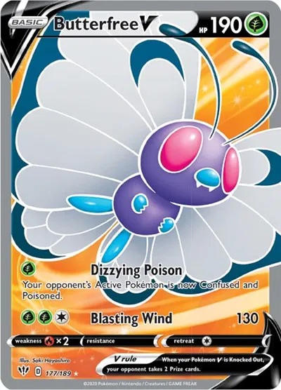 Butterfree V (Full Art) 