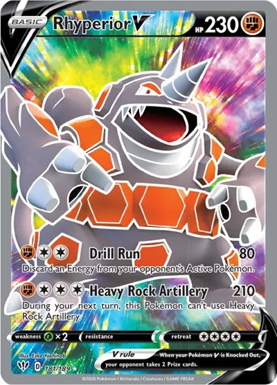 Rhyperior V (Full Art) 