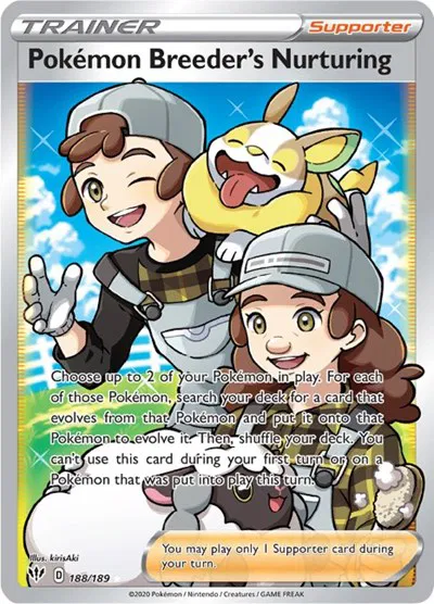 Pokemon Breeder's Nurturing (Full Art) 