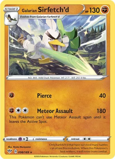 Galarian Sirfetch'd 