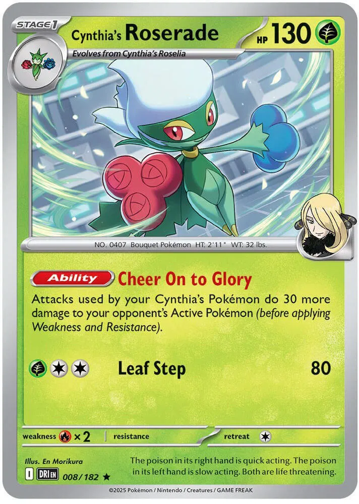 Cynthia's Roserade 