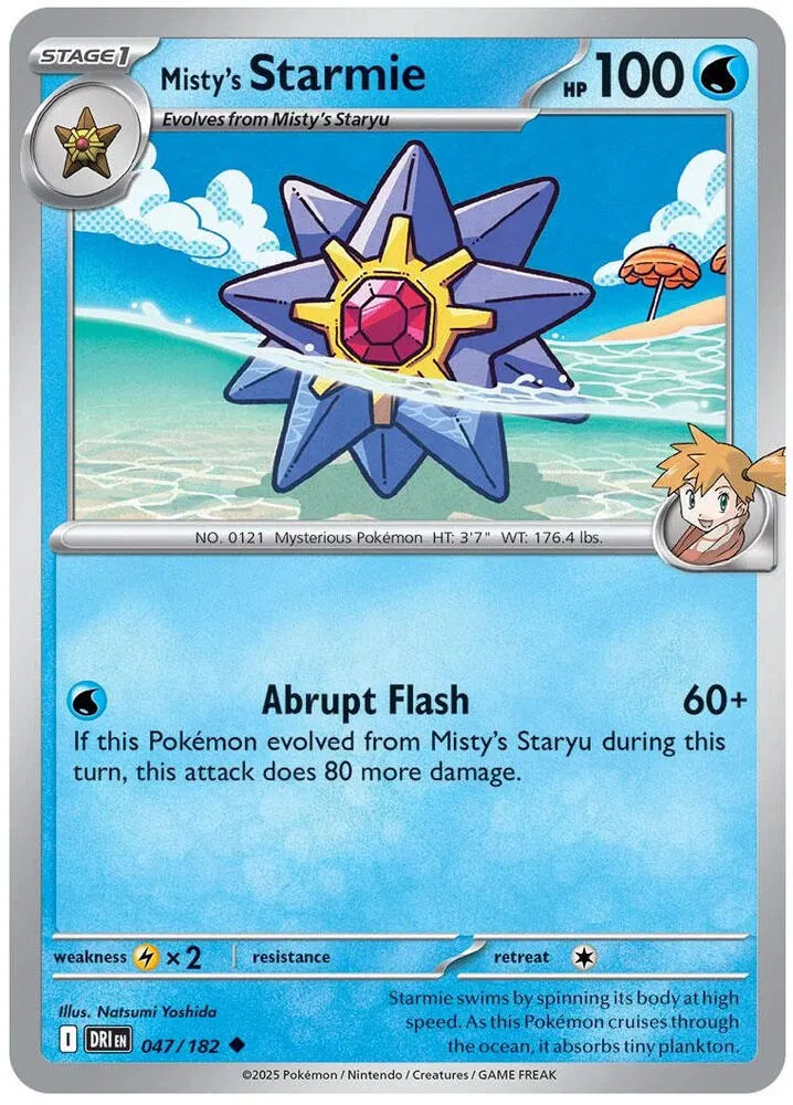 Misty's Starmie 