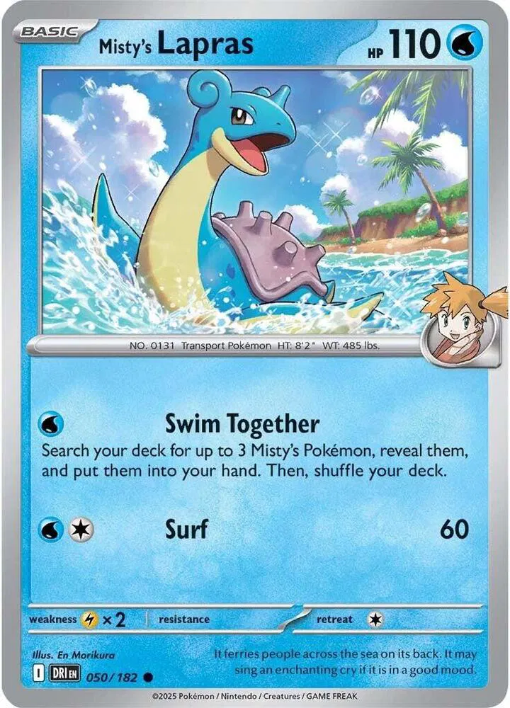 Misty's Lapras 