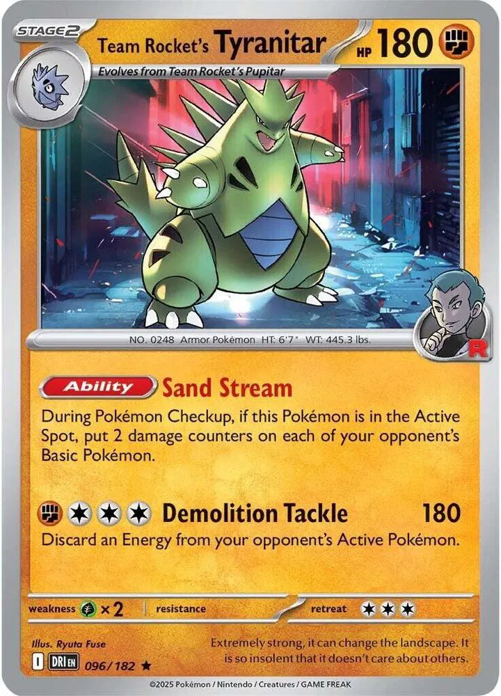 Team Rocket's Tyranitar 