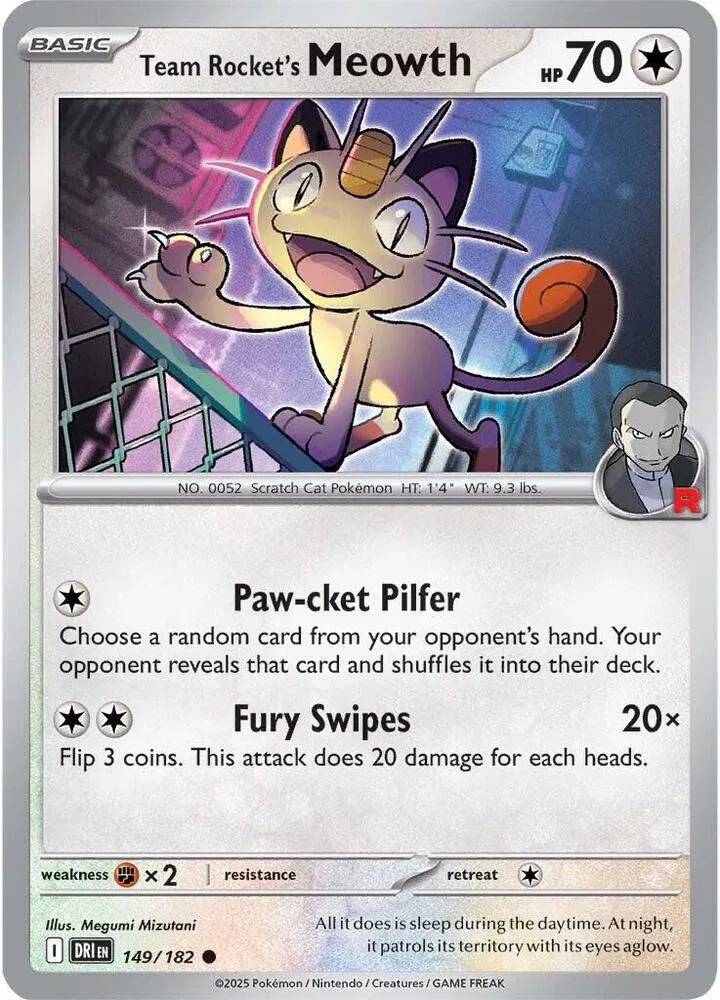Team Rocket's Meowth 