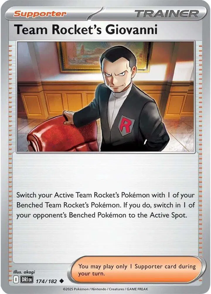 Team Rocket's Giovanni 