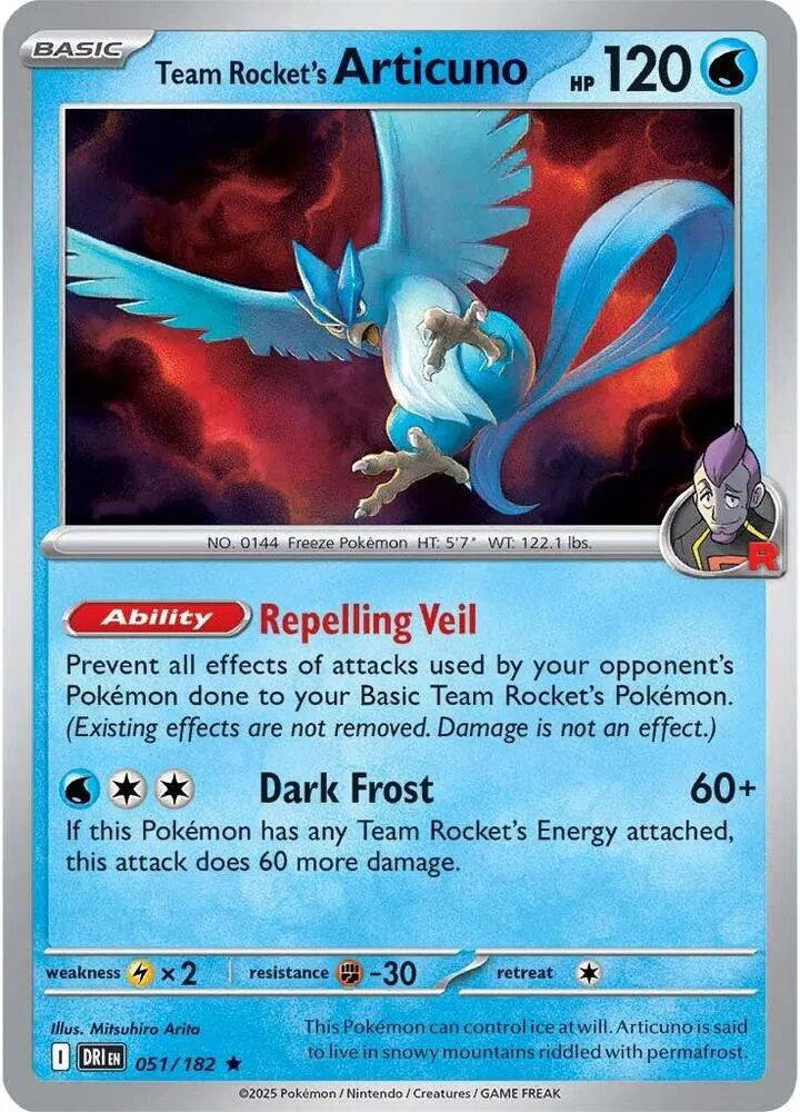 Team Rocket's Articuno 