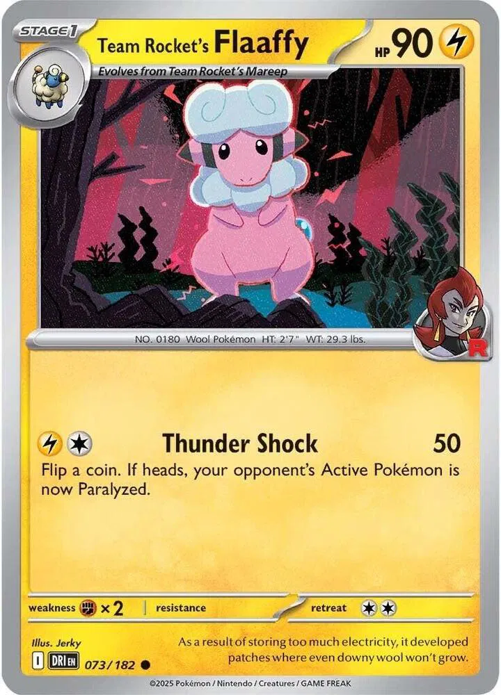 Team Rocket's Flaaffy 