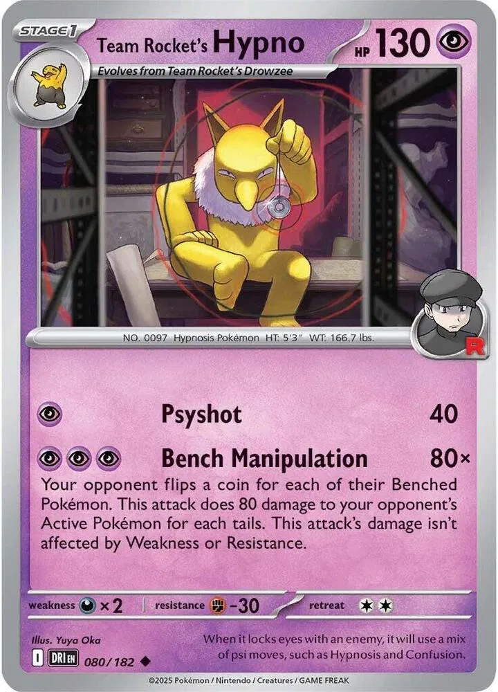 Team Rocket's Hypno 