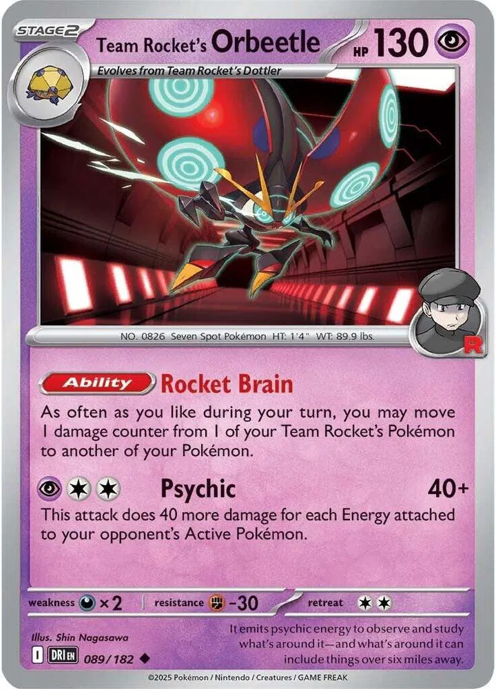 Team Rocket's Orbeetle 