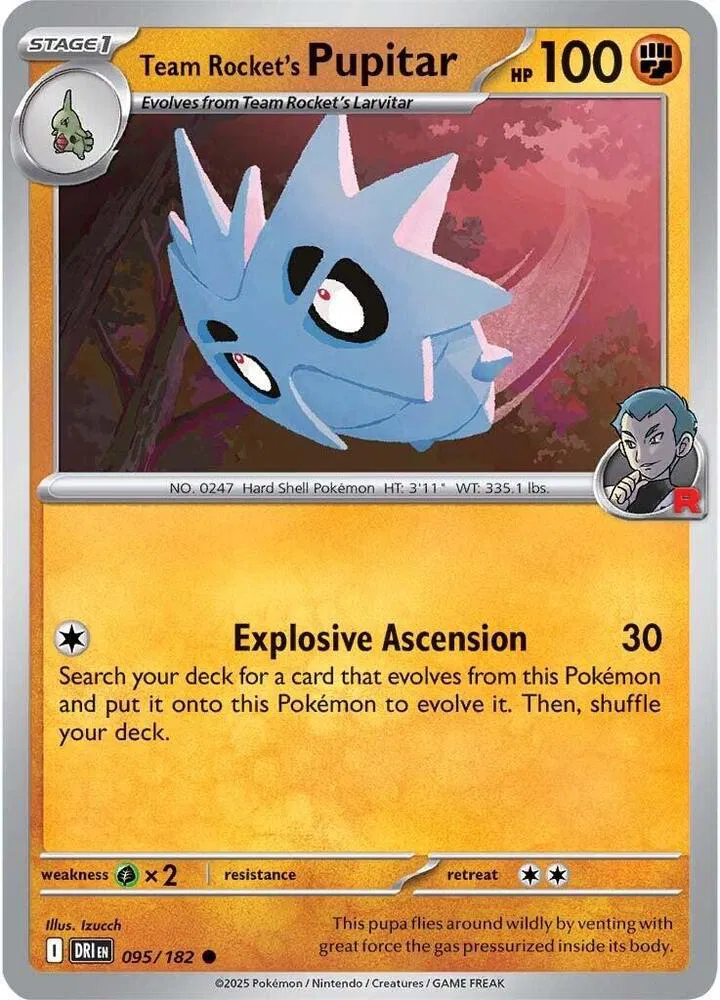 Team Rocket's Pupitar 
