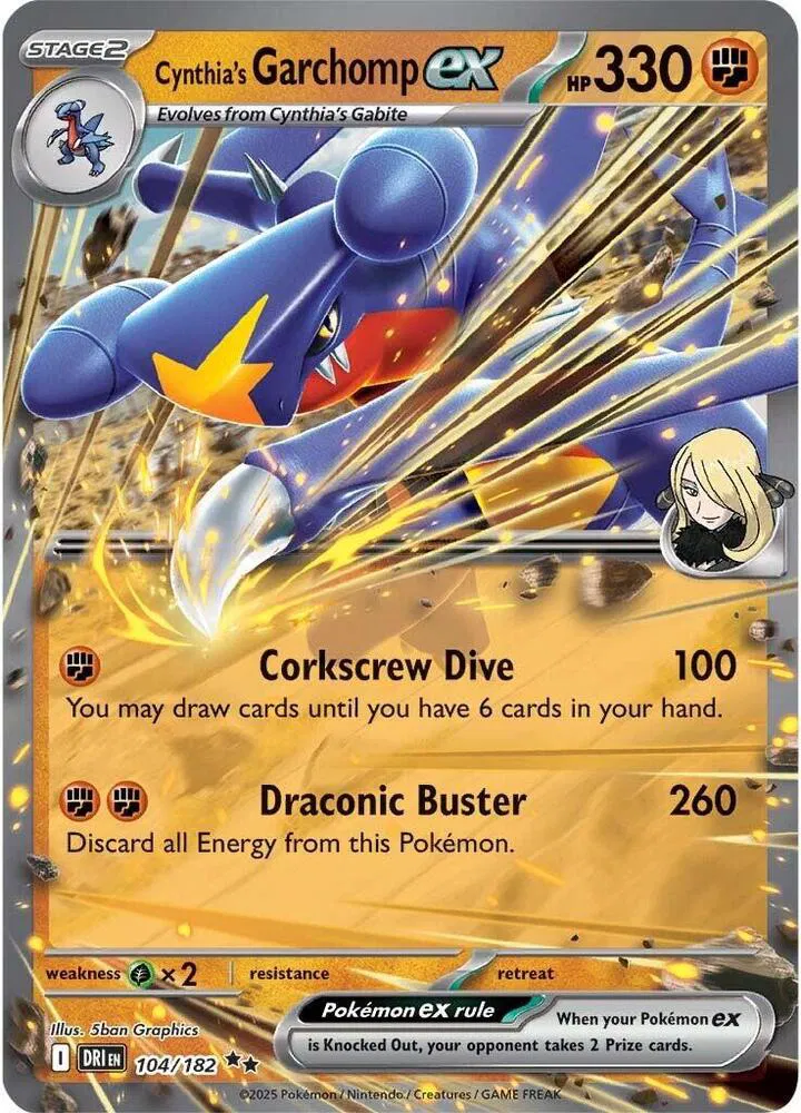 Cynthia's Garchomp ex 
