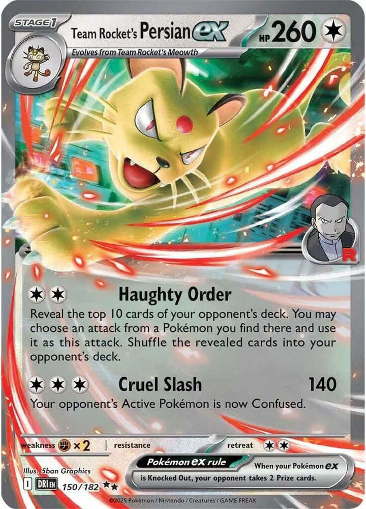 Team Rocket's Persian ex 