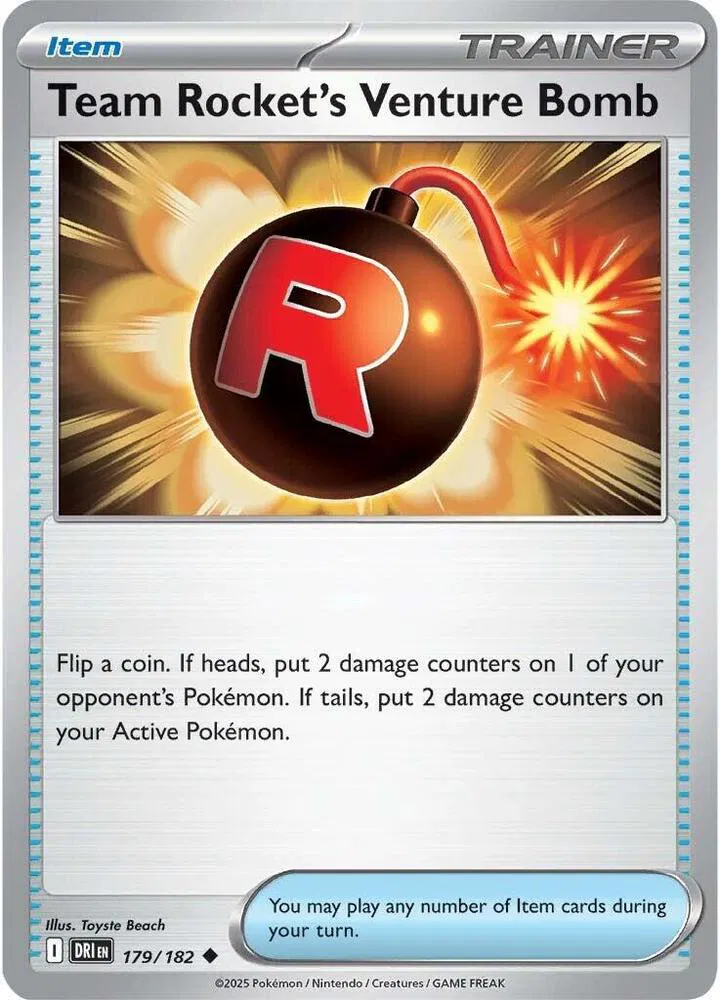Team Rocket's Venture Bomb 