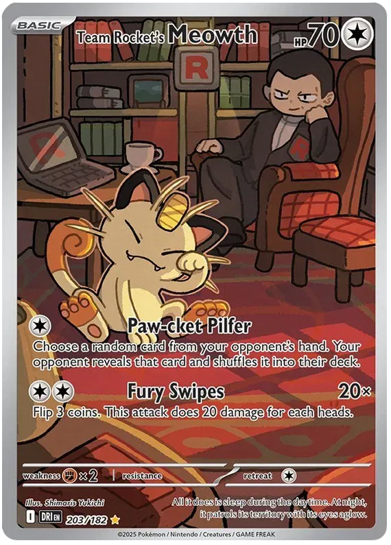 Team Rocket's Meowth 