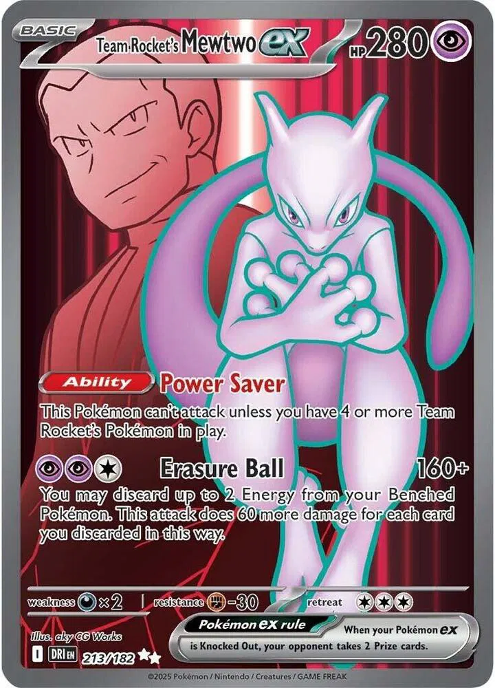 Team Rocket's Mewtwo ex 