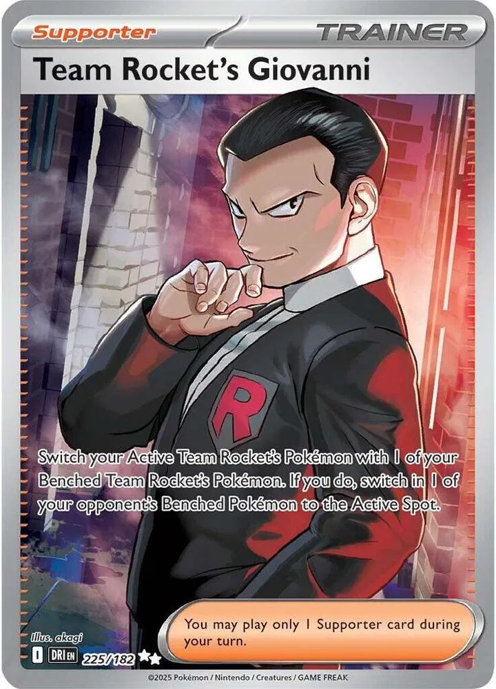 Team Rocket's Giovanni 