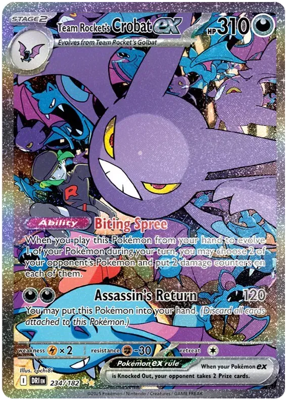 Team Rocket's Crobat ex 