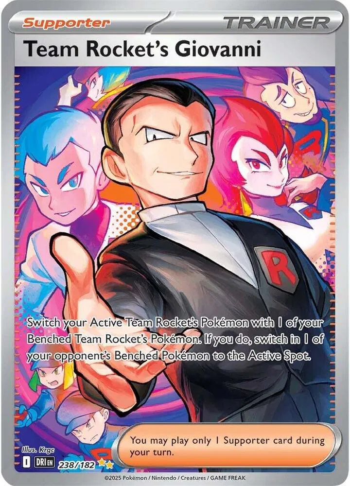 Team Rocket's Giovanni 