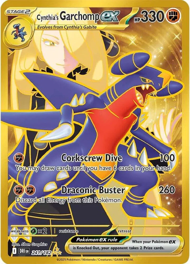 Cynthia's Garchomp ex 