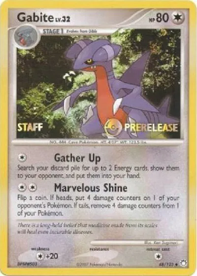Gabite (Staff Prerelease) 