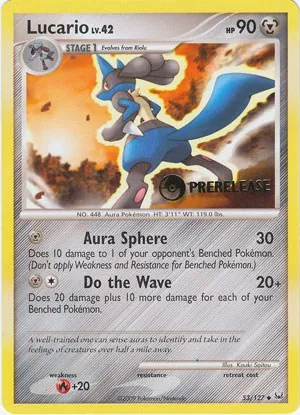 Lucario (Prerelease) 