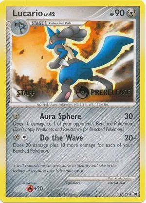 Lucario (Staff Prerelease) 